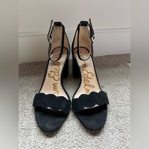Sam Edelman Black Suede Odila Heels